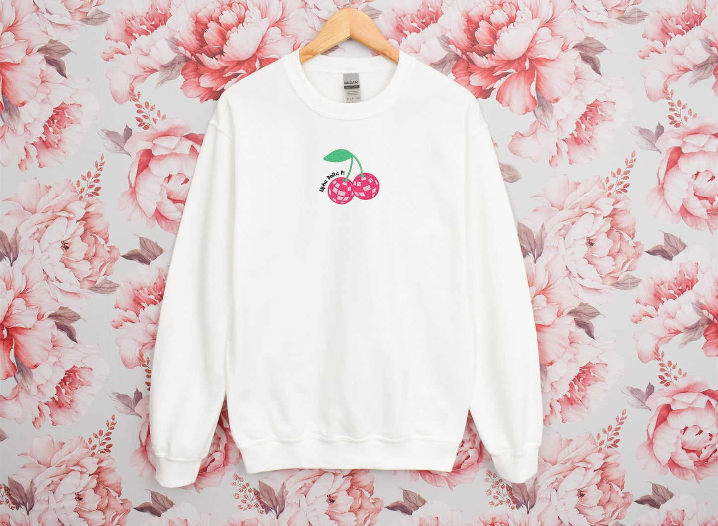 Disco Cherry Sorority Crewneck Sweatshirt