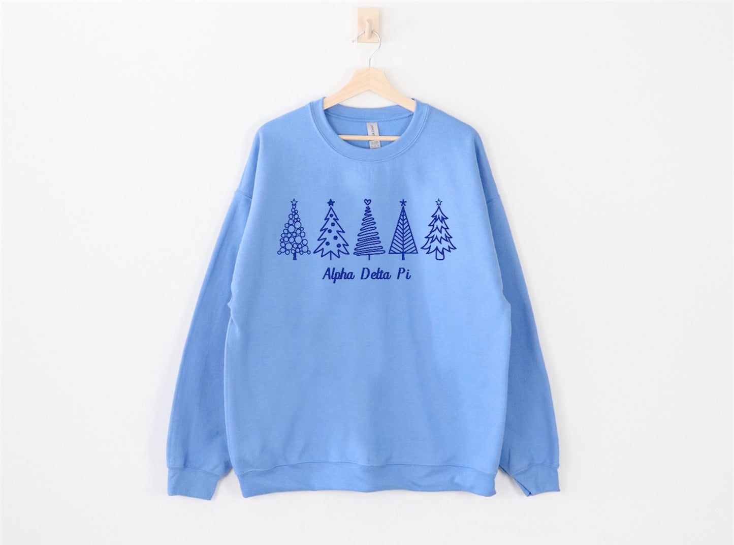 Christmas Tree Sorority Crewneck Sweatshirt