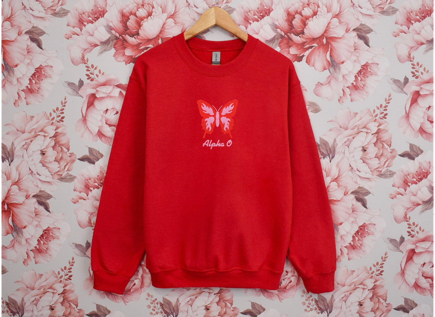 Butterfly Sorority Crewneck Sweatshirt