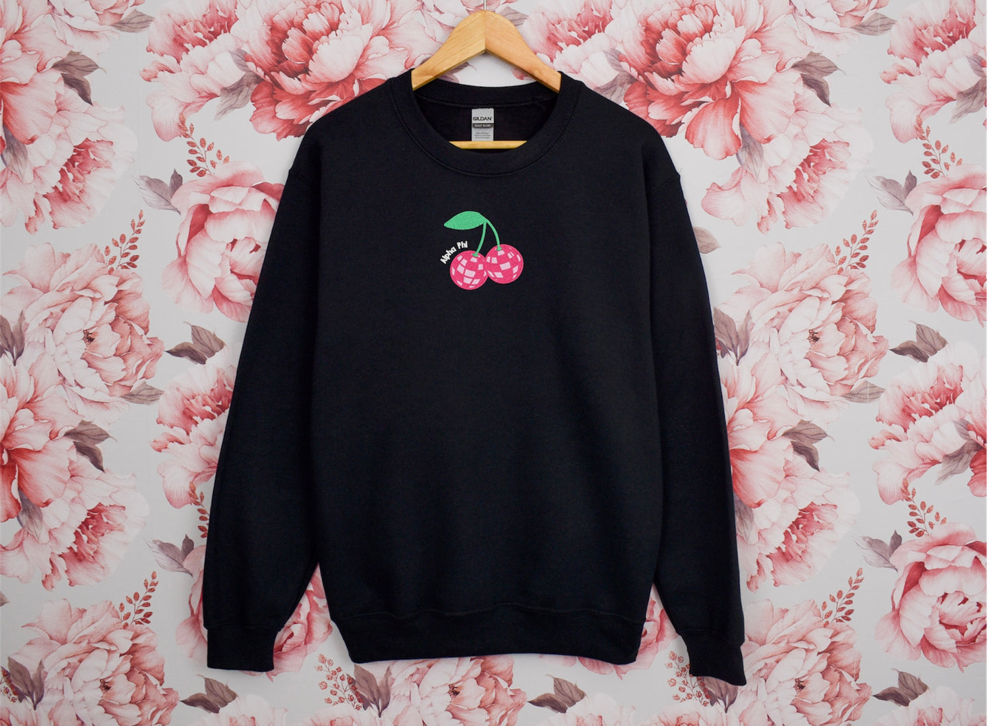 Disco Cherry Sorority Crewneck Sweatshirt
