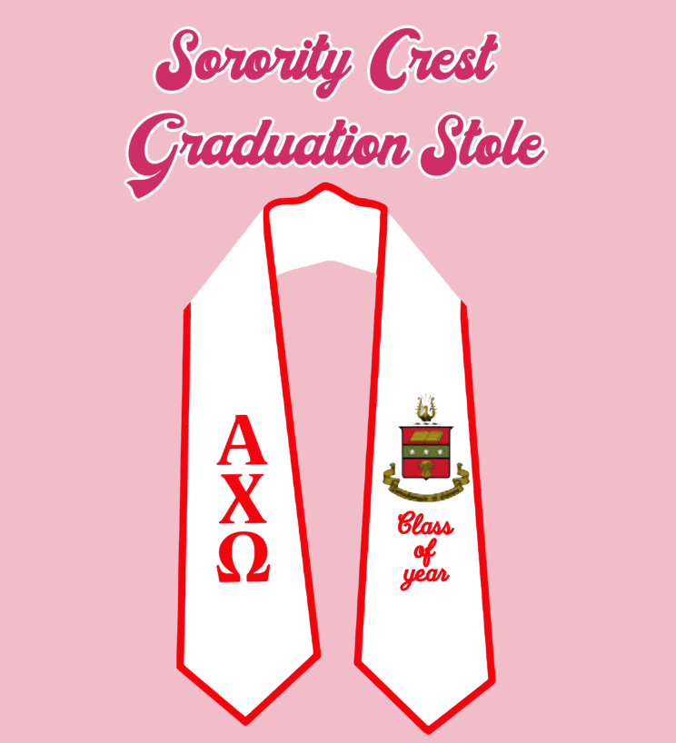 Embroidered Graduation Stole