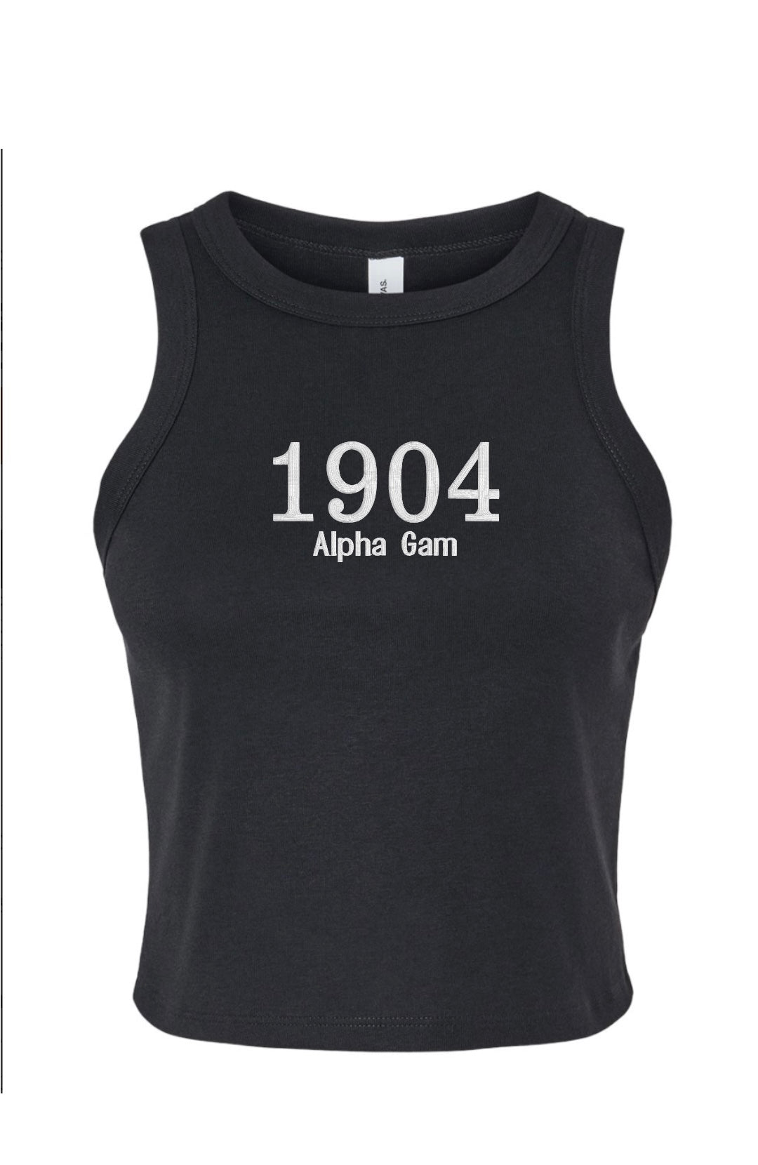 Embroidered Sorority Year Tank Top