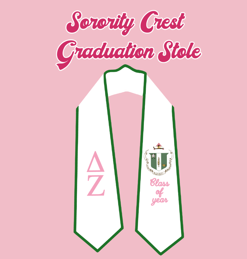 Embroidered Graduation Stole