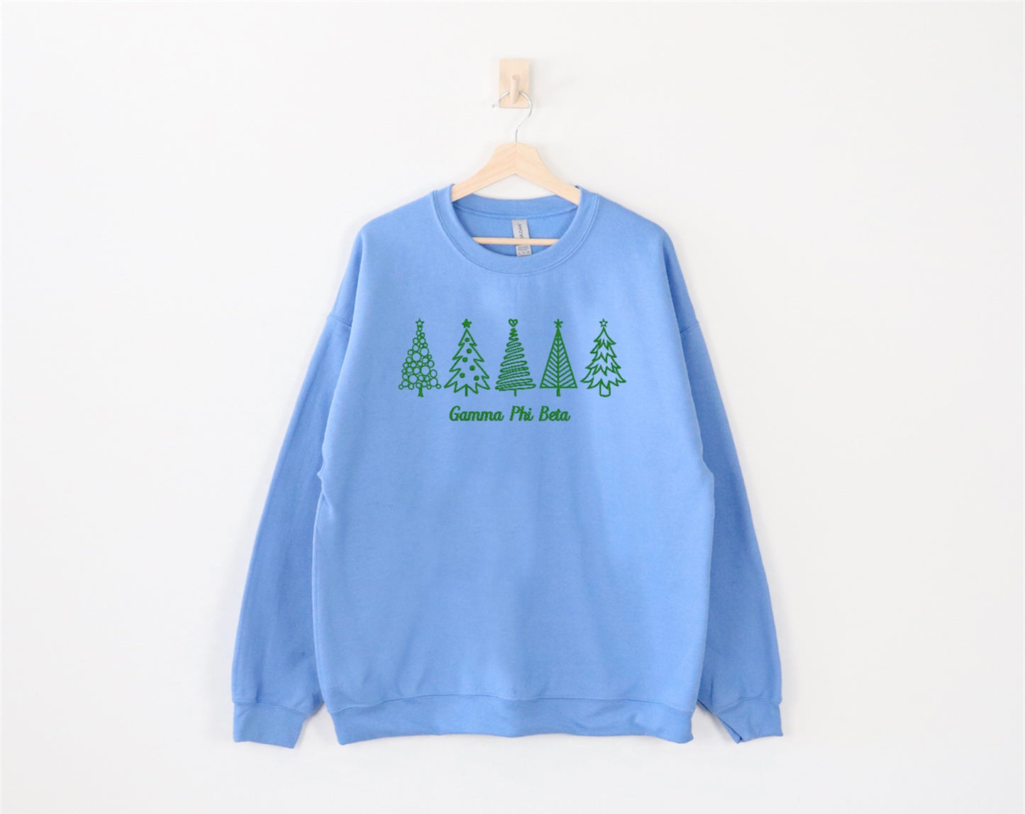 Christmas Tree Sorority Crewneck Sweatshirt