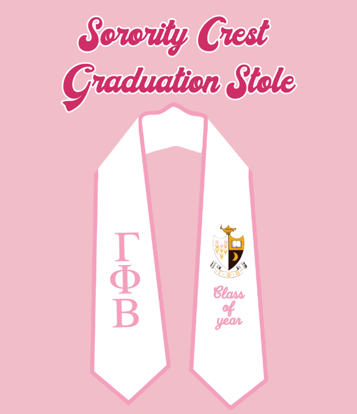 Embroidered Graduation Stole