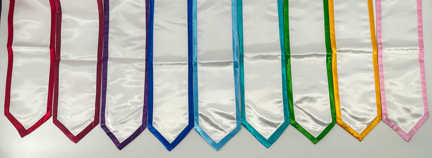 Embroidered Graduation Stole