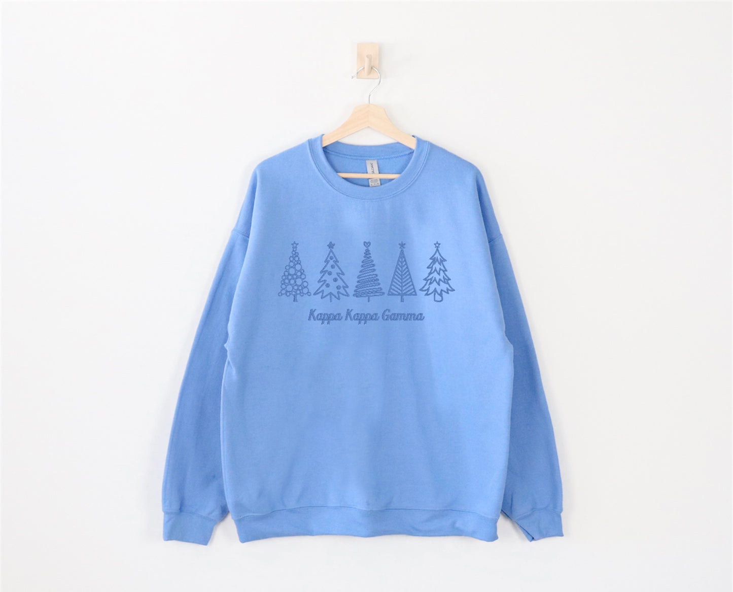 Christmas Tree Sorority Crewneck Sweatshirt