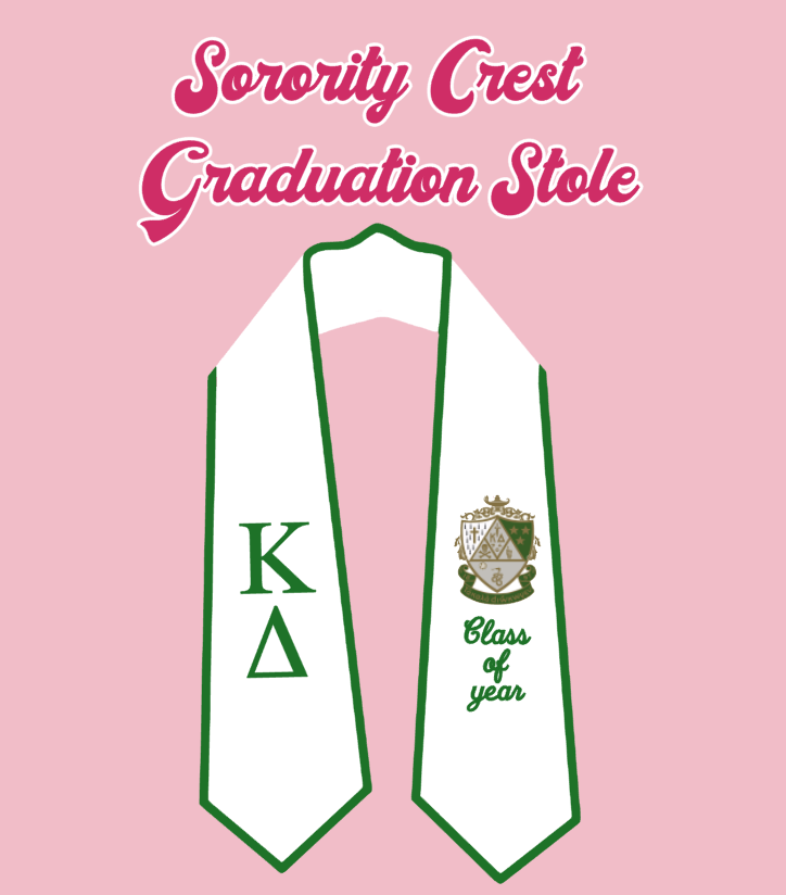 Embroidered Graduation Stole