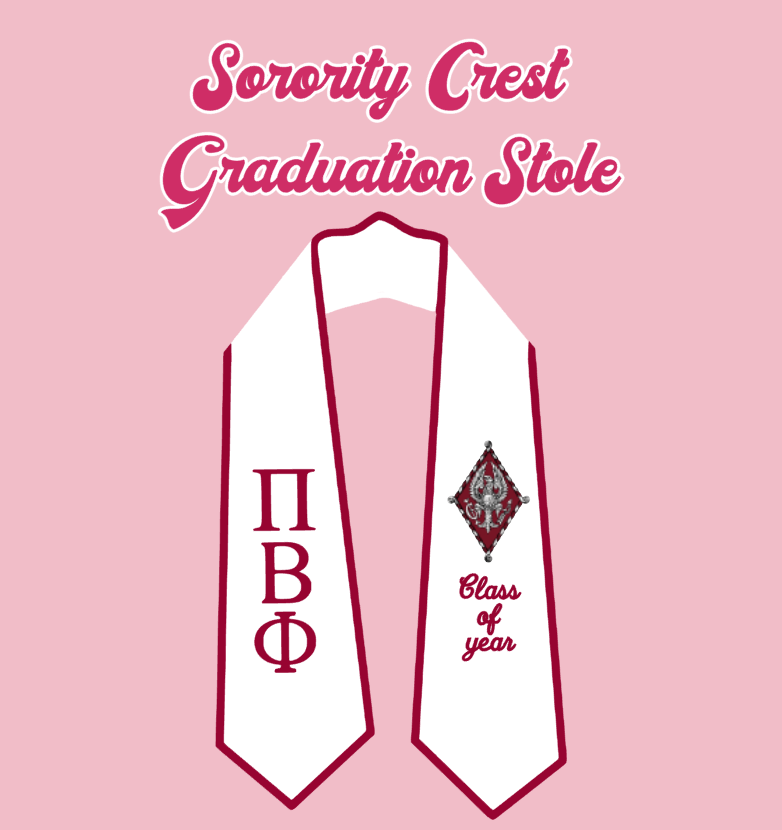 Embroidered Graduation Stole