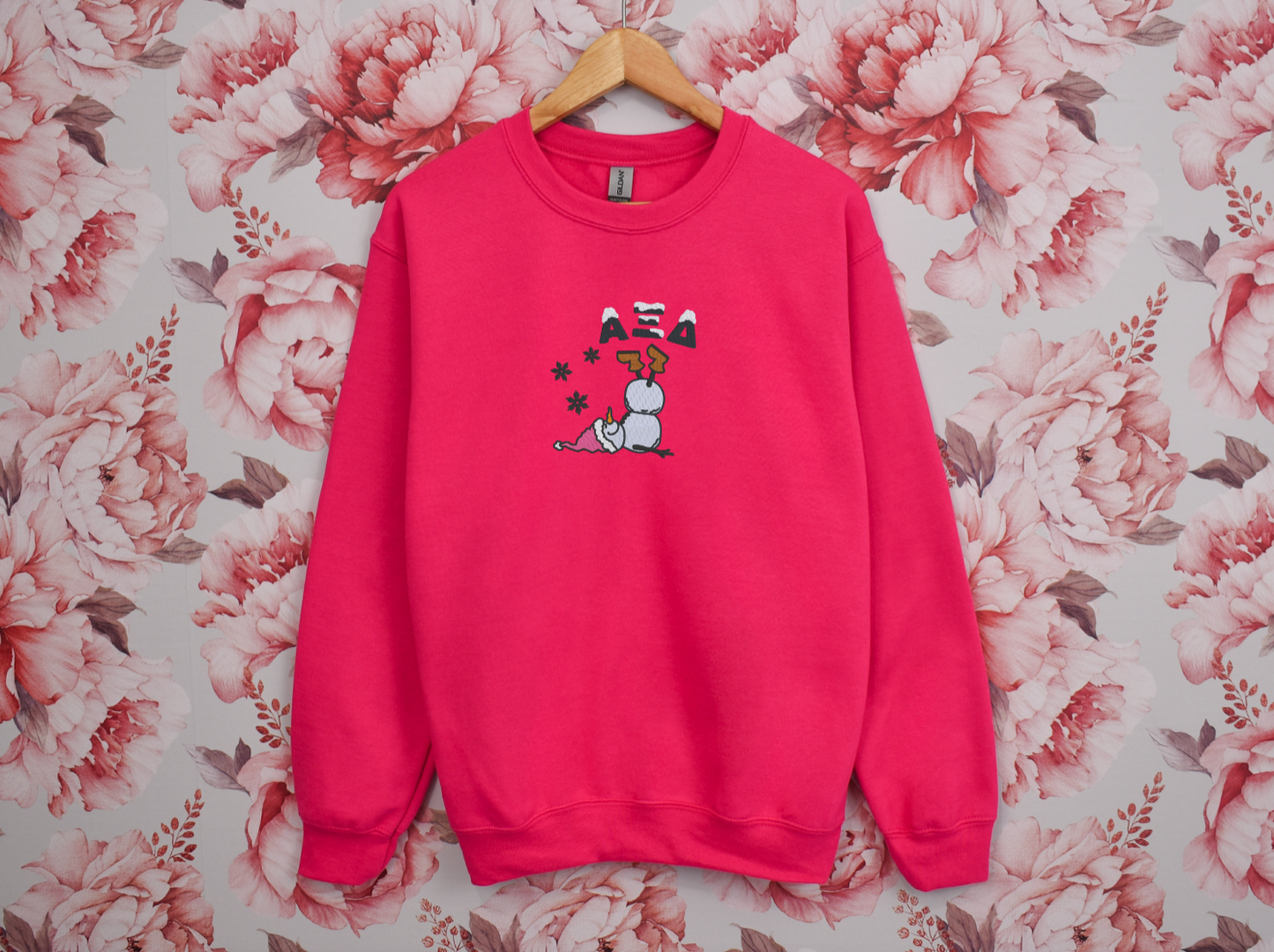 Snowman Sorority Crewneck Sweatshirt