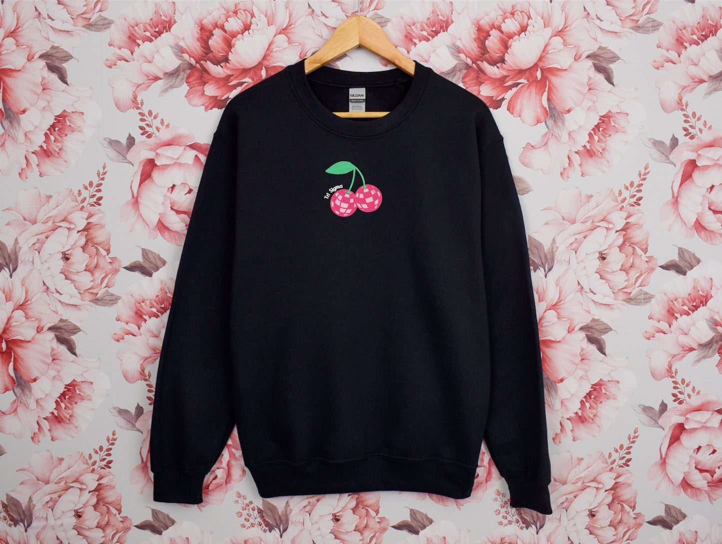 Disco Cherry Sorority Crewneck Sweatshirt