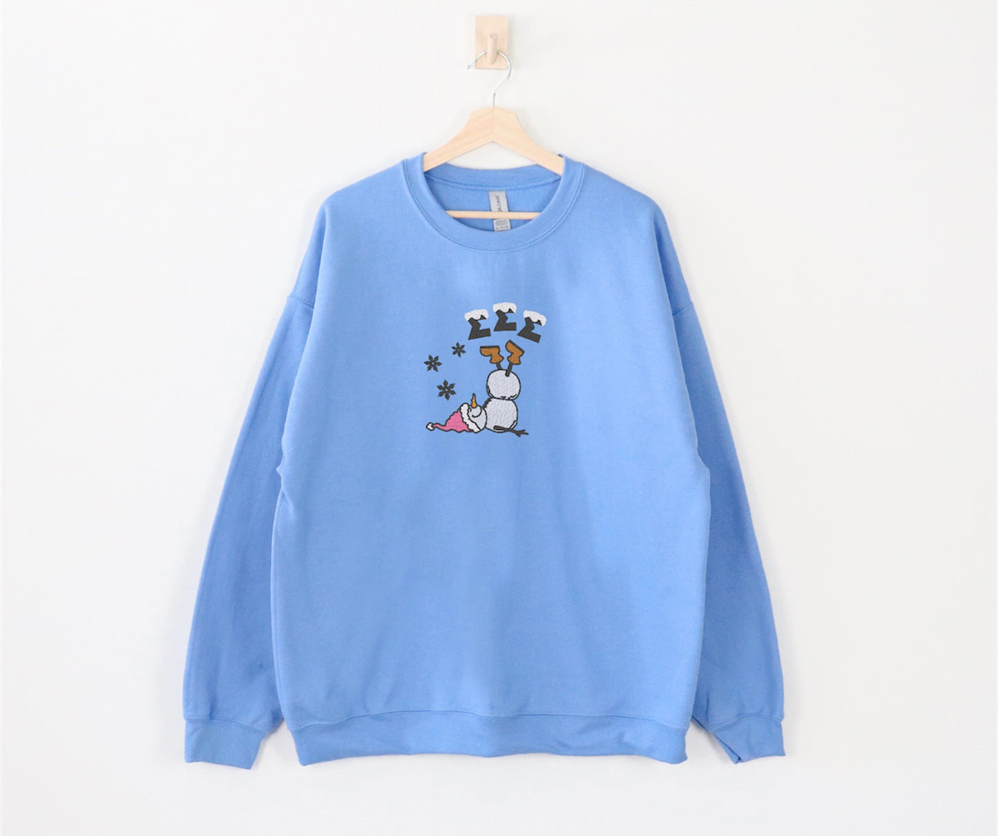 Snowman Sorority Crewneck Sweatshirt