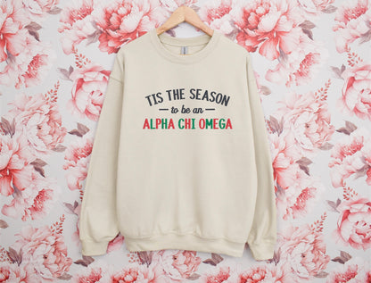 Tis the Season Sorority Crewneck Sweatshirt