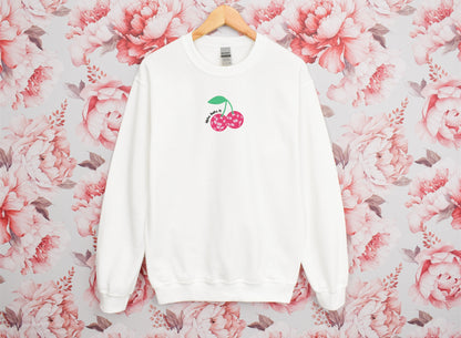 Disco Cherry Sorority Crewneck Sweatshirt