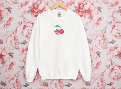 Disco Cherry Sorority Crewneck Sweatshirt