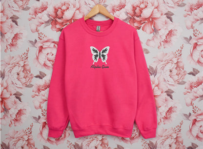 Butterfly Sorority Crewneck Sweatshirt