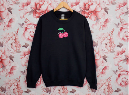 Disco Cherry Sorority Crewneck Sweatshirt