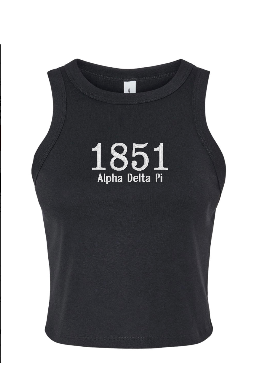 Embroidered Sorority Year Tank Top