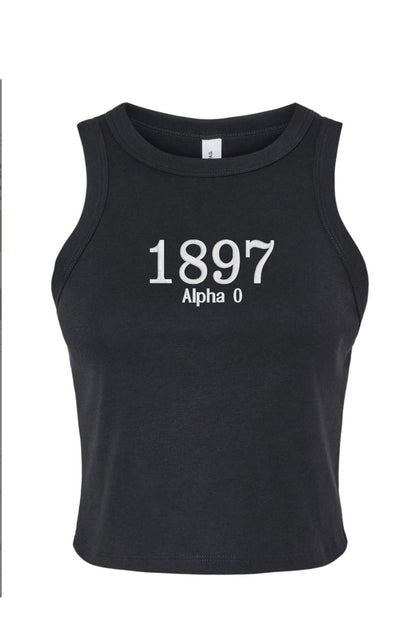 Embroidered Sorority Year Tank Top