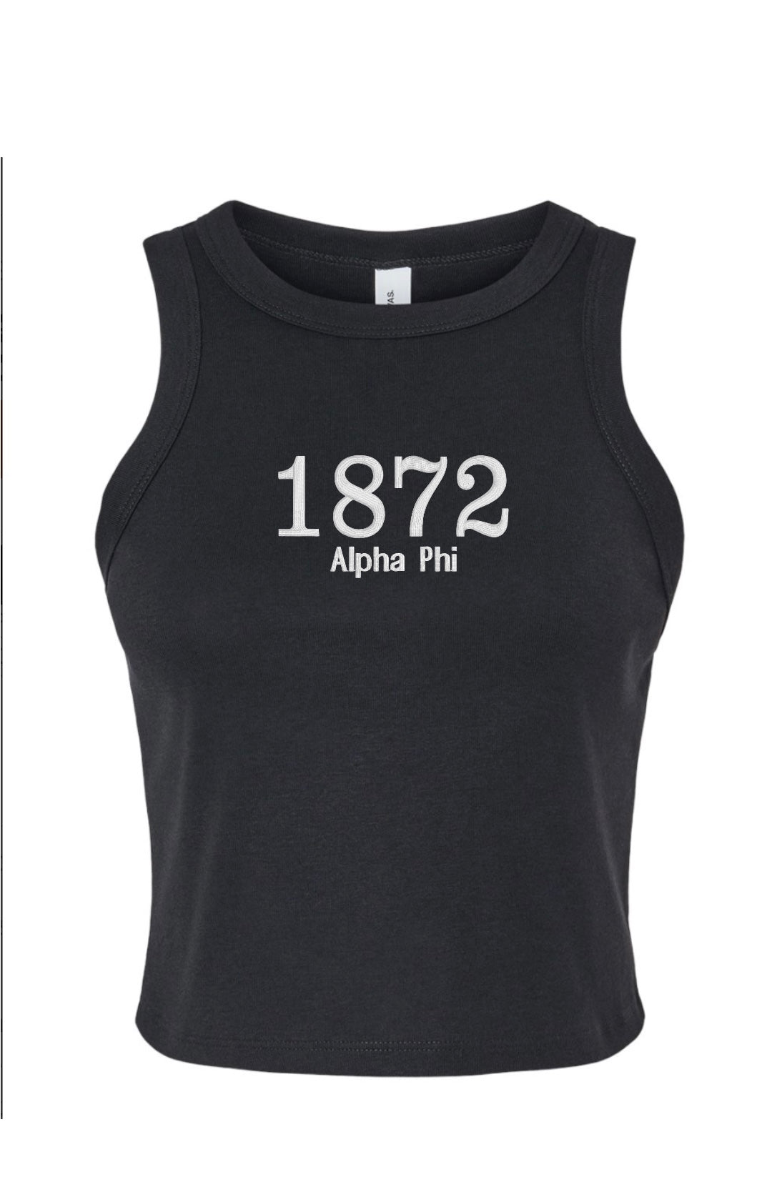 Embroidered Sorority Year Tank Top