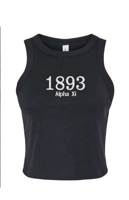 Embroidered Sorority Year Tank Top
