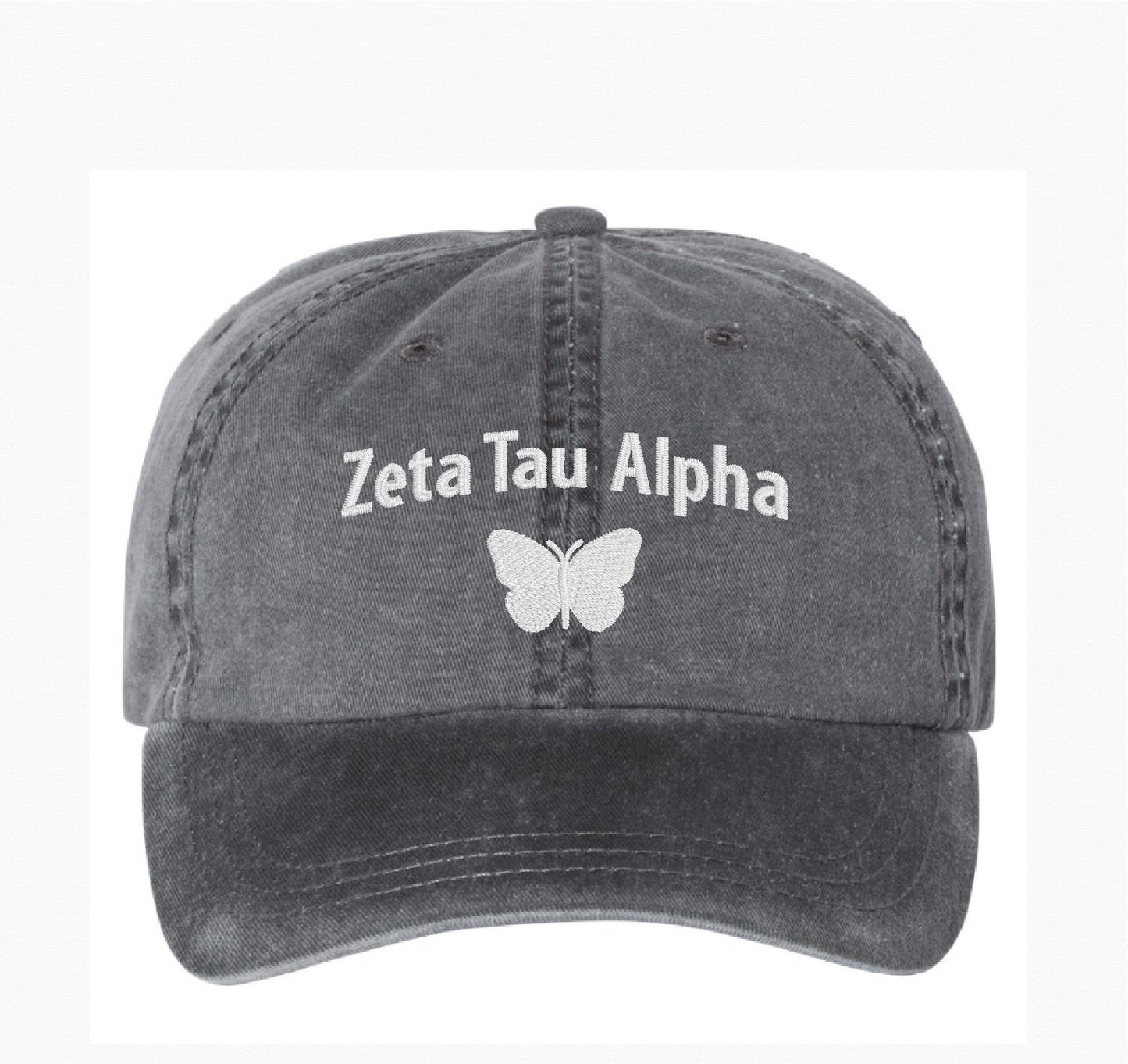 Butterfly Embroidered Hat