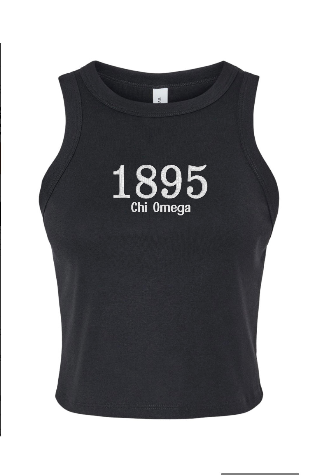 Embroidered Sorority Year Tank Top