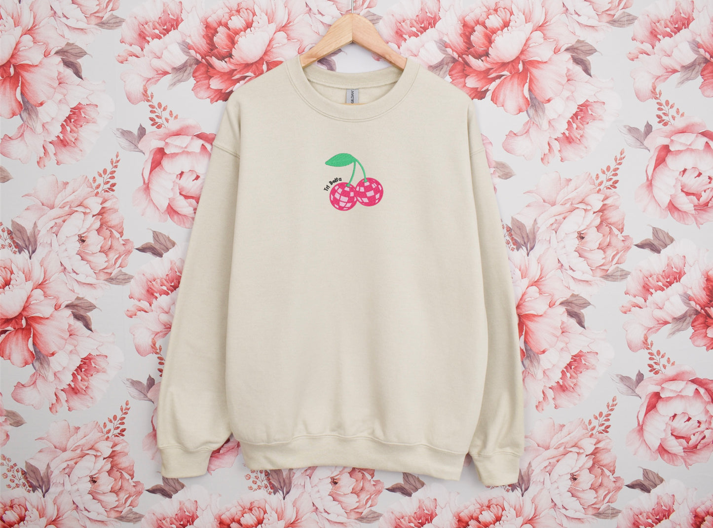 Disco Cherry Sorority Crewneck Sweatshirt