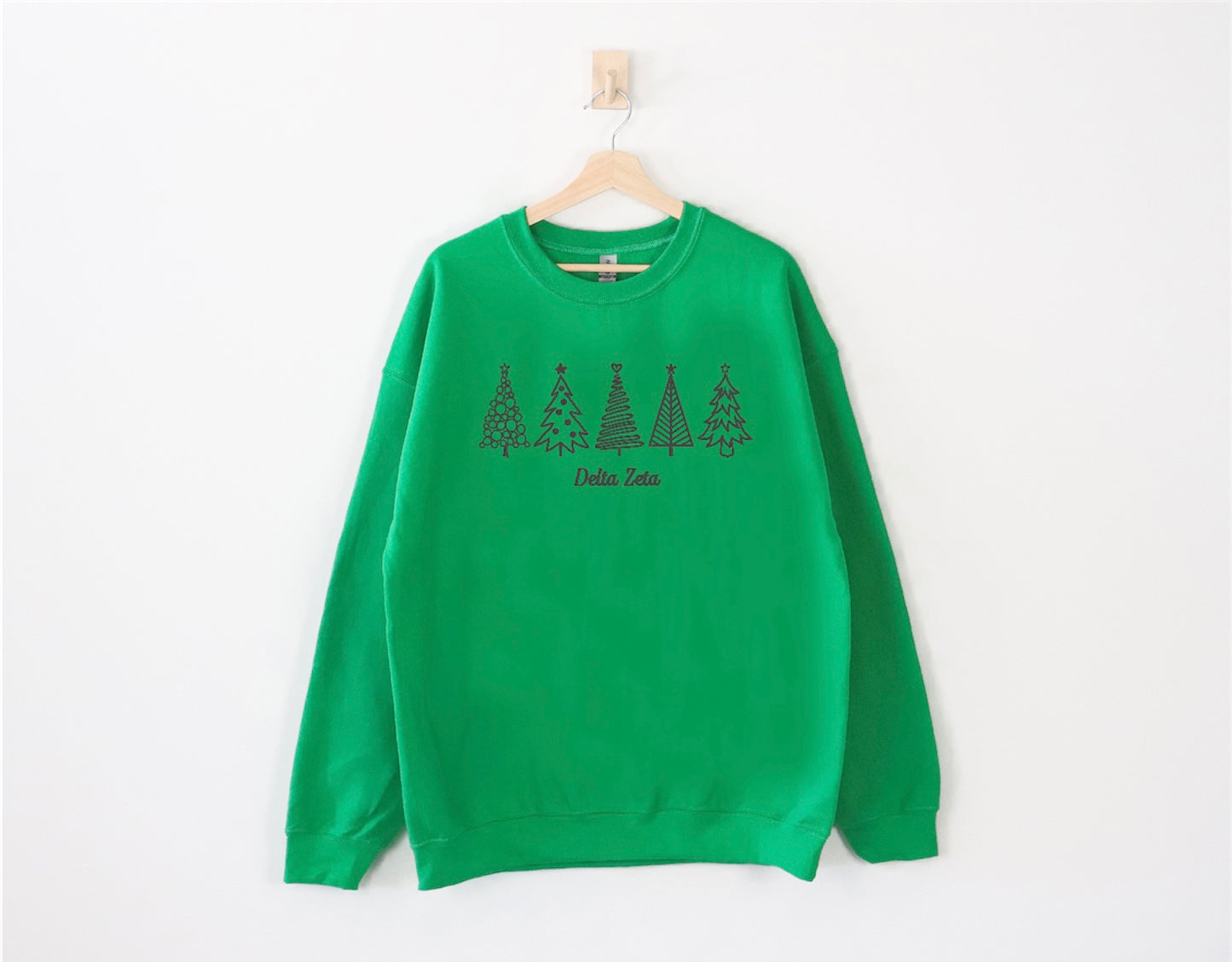 Christmas Tree Sorority Crewneck Sweatshirt