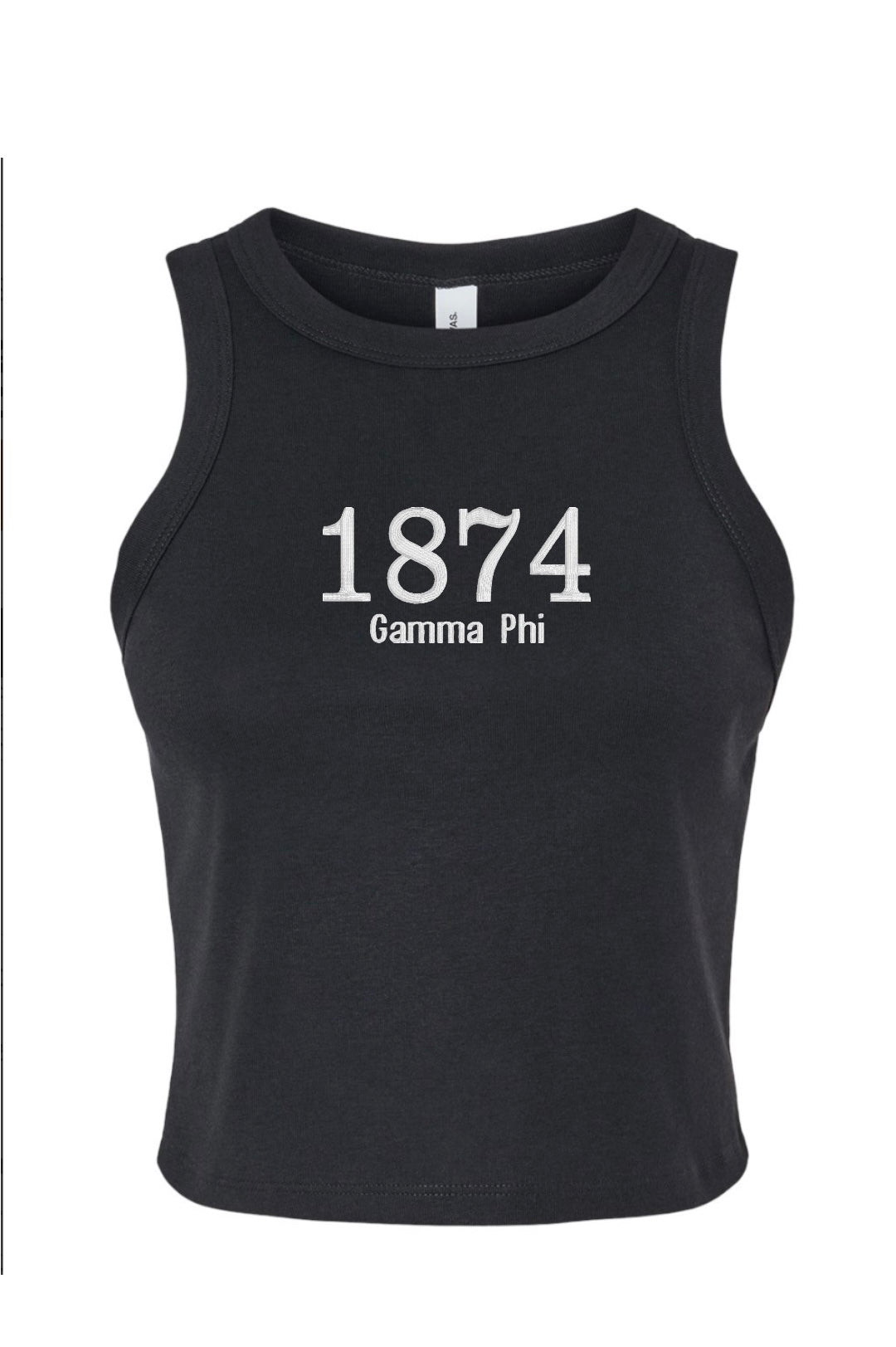 Embroidered Sorority Year Tank Top