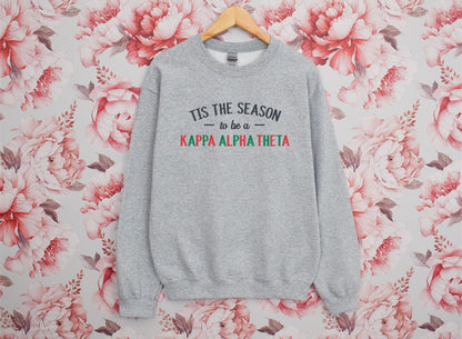 Tis the Season Sorority Crewneck Sweatshirt
