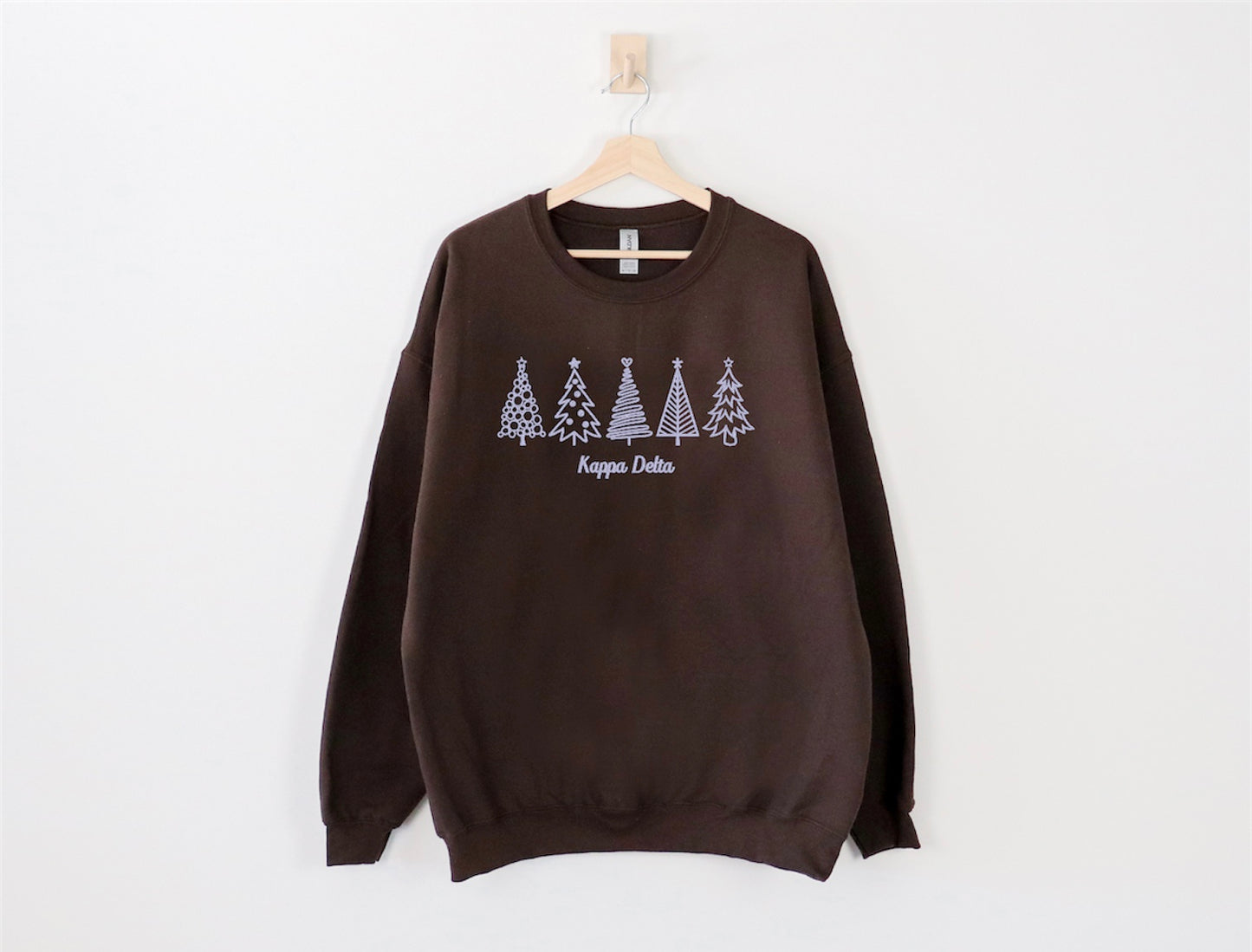 Christmas Tree Sorority Crewneck Sweatshirt