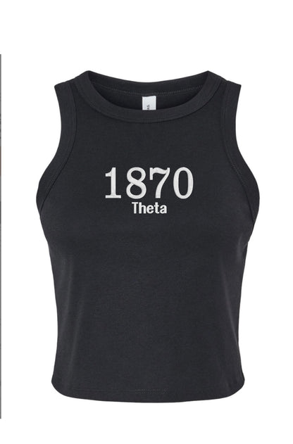 Embroidered Sorority Year Tank Top