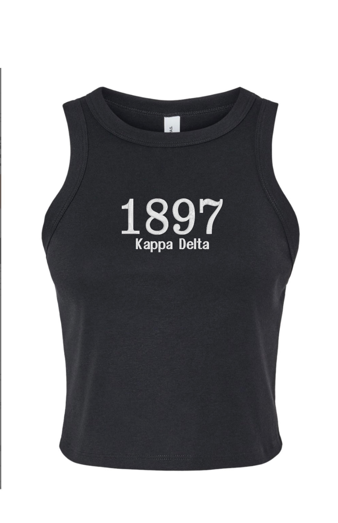 Embroidered Sorority Year Tank Top