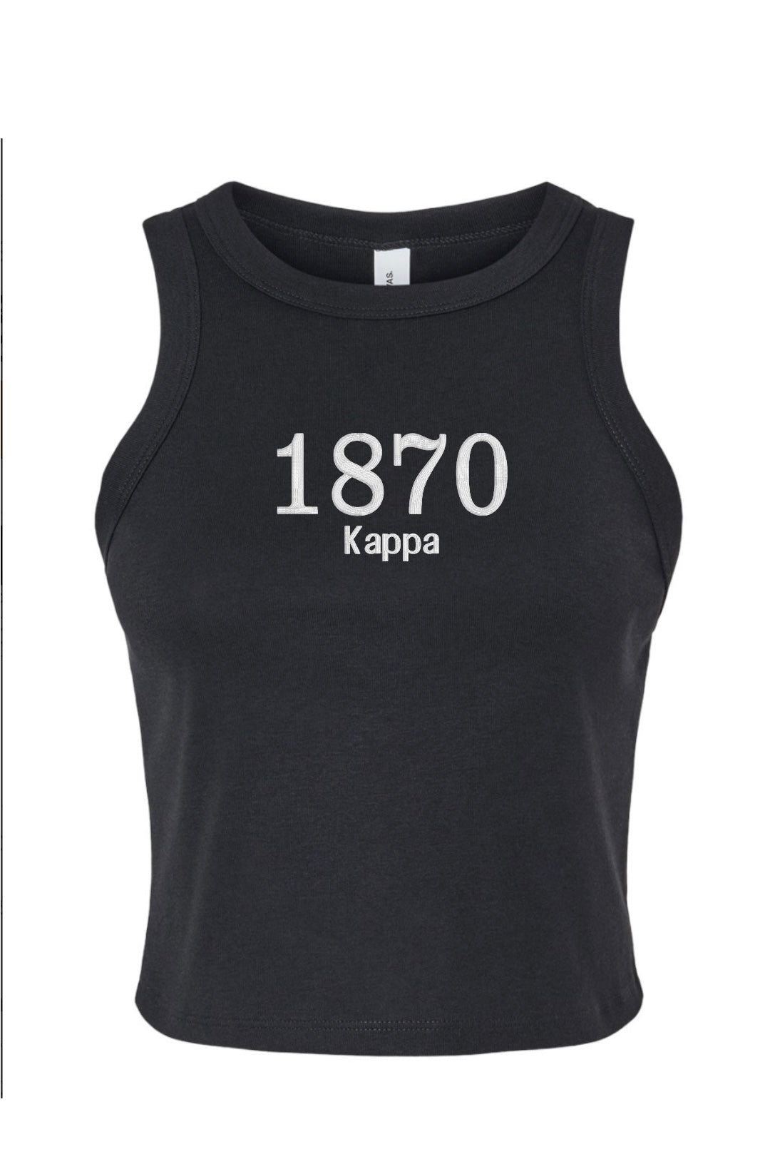 Embroidered Sorority Year Tank Top
