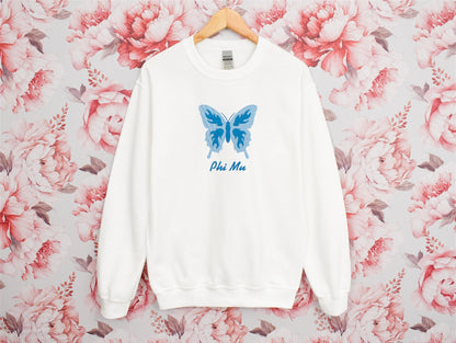 Butterfly Sorority Crewneck Sweatshirt