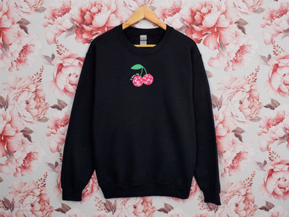 Disco Cherry Sorority Crewneck Sweatshirt