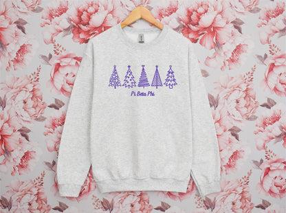 Christmas Tree Sorority Crewneck Sweatshirt