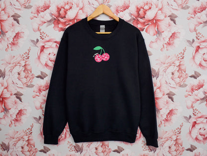 Disco Cherry Sorority Crewneck Sweatshirt