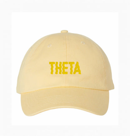 Wavy Embroidered Hat
