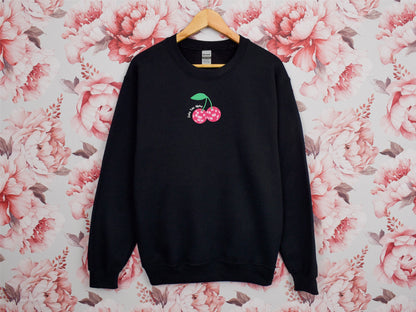 Disco Cherry Sorority Crewneck Sweatshirt
