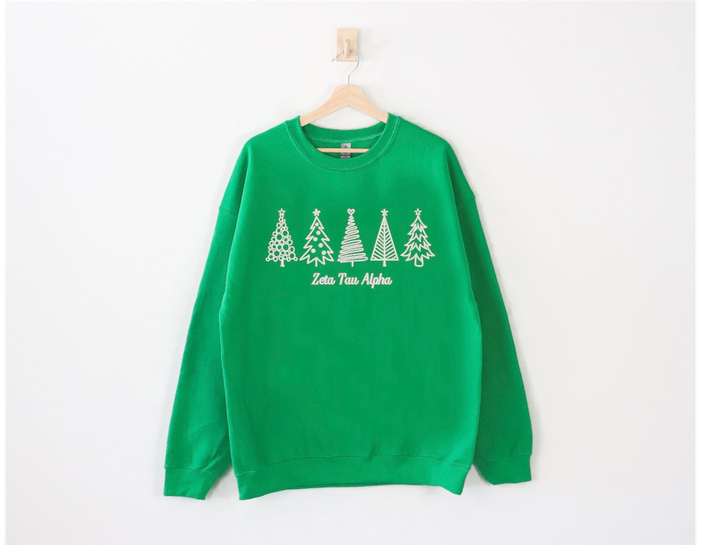 Christmas Tree Sorority Crewneck Sweatshirt