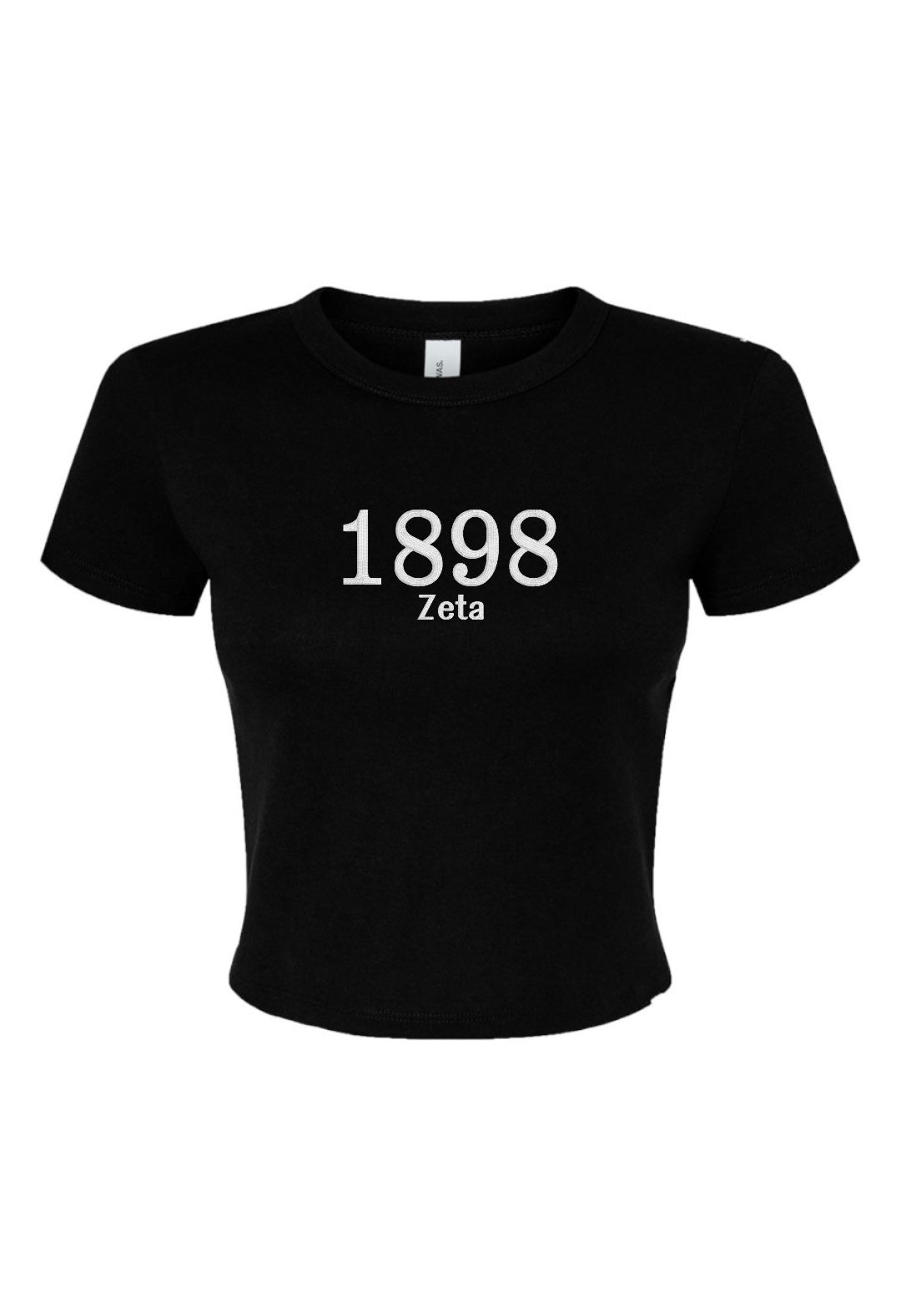 Embroidered Sorority Year Crop Top